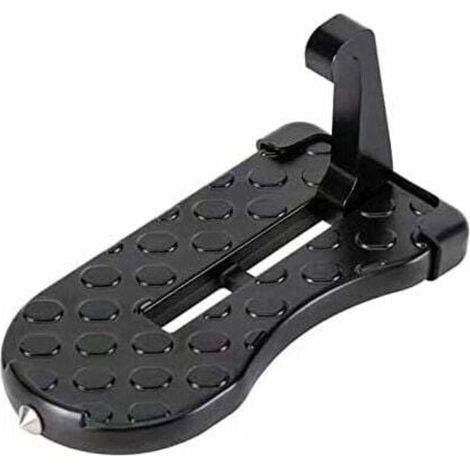 Ulisem Pedale pieghevole per auto universale, pedale con gancio di chiusura per portiera auto, pedale ausiliario con martello di sicurezza (167,5 cm) (1/4)