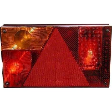 Feu ASPOCK MULTIPOINT I gauche 5 fonctions pour remorque