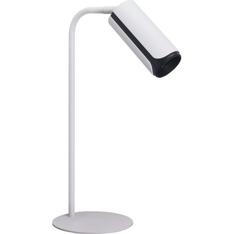 Lámpara de mesa Gobi Blanco Arenado (1xGU10) (1/3)