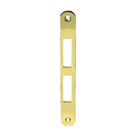 CONTROPIASTRA B.TONDO X PATENT CENTRO AGB - F.MM 22 OTTONATO- 5 pezzi
