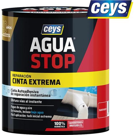 Nastro adesivo Ceys Aguastop Extreme trasparente 10 cm