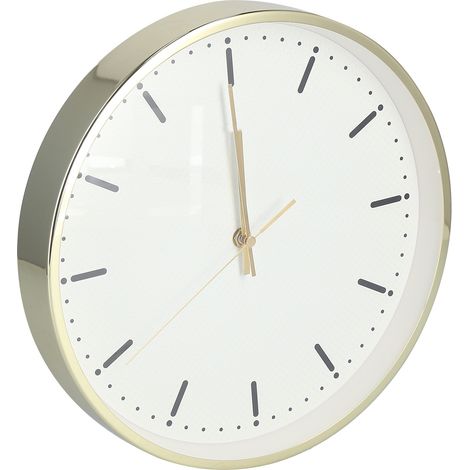 Horloge murale lumineuse de style nordique, silencieuse et ronde, idéale pour la maison, un café ou une boutique. (1/5)