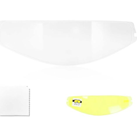 Film antibuée pour casque de moto,lentille intérieure pour visière de casque de moto compatible avec les casques GT-4 AGV K1S/K1/K3SV/K5S,lentille GT-4 pour visière de casque de remplacement antibuée (1/5)