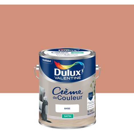 Peinture Crème De Couleur Satin Cuivre Rose 5L - Dulux Valentine