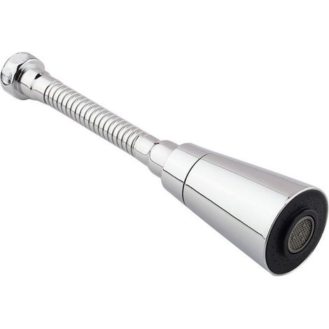Aérateur de robinet, peut pivoter de 360 °, Passoire d’économie d’eau Extension de Douche de Robinet pour éviers de Cuisine 22cm