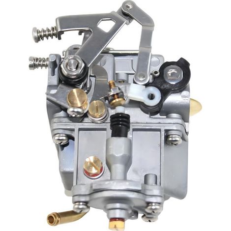 S-giant Carburateur pour moteur hors-bord Mercury/Tohatsu F9.8/9.9 - Compatible avec 3303-895110T01  3303-895110T11  3303-8M0104462 et 1300-8M0167272. (1/4)