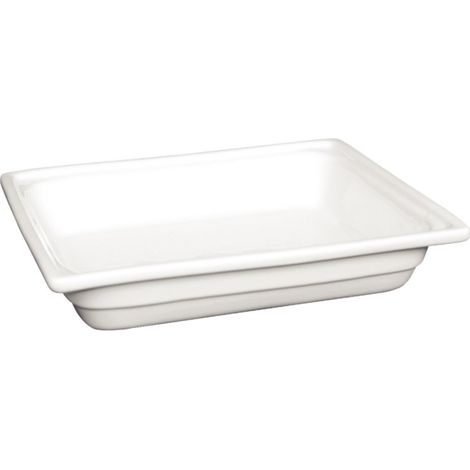 Plat en Porcelaine GN 1/2 100 mm - (1/3)