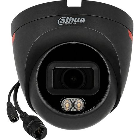 Dahua WizSense IPC-HDW2849T-S-LED-0280B-PRO-BLACK Caméra IP Eyeball 8MP 2.8mm WizColor Warm LED (1/5)