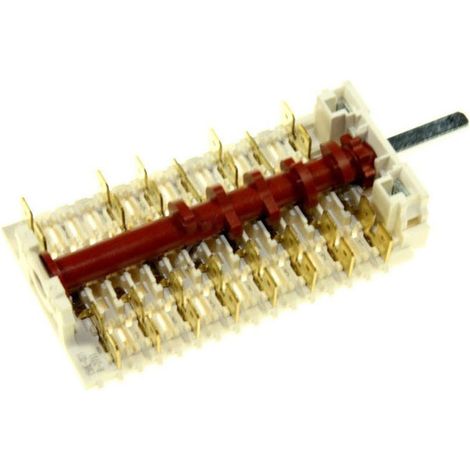 COMMUTATEUR FOUR 8 POSIT.MM26 POUR FOUR ARISTON - C00049940 (1/4)