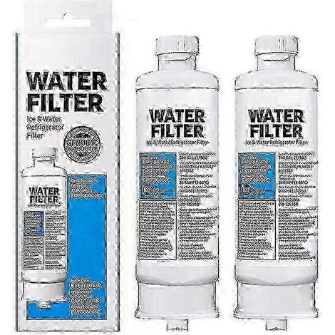 2 piècesFiltre à eau de remplacement pour réfrigérateur Samsung DA29-00020B, compatible avec les modèles Samsung DA29-00020A/B, HAF-CIN/EXP, RF28HFEDBSR et DA97-08006A. (1/5)