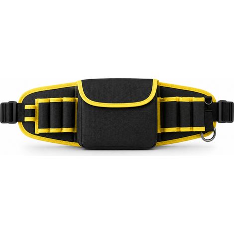 Pochette à outils électricien pour ceinture jaune 17 x 7 x 66 cm (1/5)