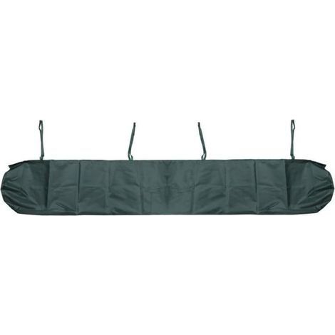 Telo di copertura verde per tendalino 300 x 27 cm, 1 telo impermeabile per tendalino, protezione antipolvere per esterni (1/5)