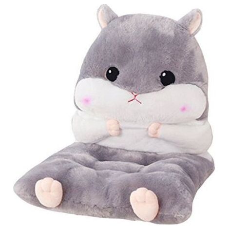Coussin de Chaise Siamois Chaud Coussin d'Assise Siège Détachable Galettes de Chaise Epais Doux Motif Hamster Mignon Coussin de Jardin Exterieur Fauteuil Bureau Cuisine Salle à Manger Confortable-Chro (1/5)
