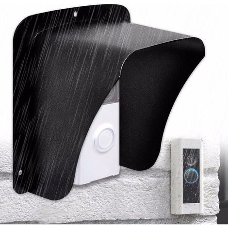 Protection sonnette extérieure étancheHousse en métal laminé à froidRésistante aux intempériesCompatible avec sonnettes Ring et Techole (1/5)
