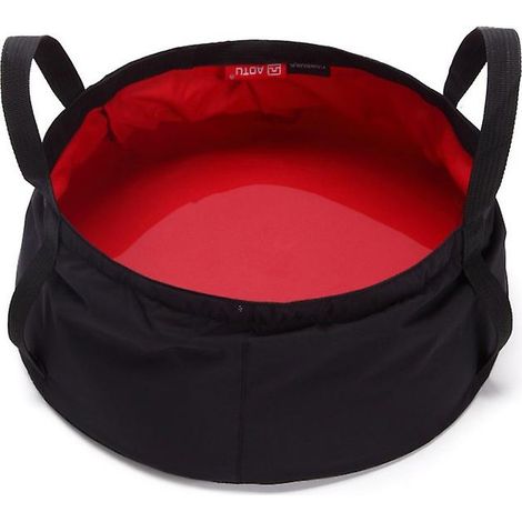 Bassin pliable portable de 8,5 l pour la pêche, évier et panier de lavage pour le camping en plein air (1/5)