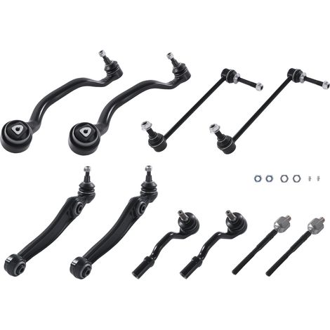 8x Front Bottom Suspension Wishbone Track Control Arms For BMW X5 X6 E70 E71 E72