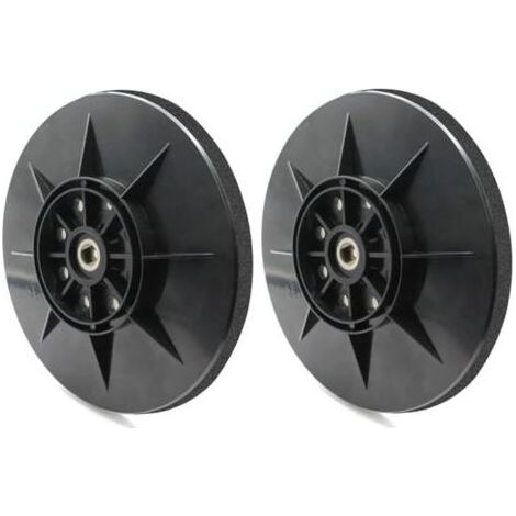 Lot de 2 Patin de ponçage auto-agrippant compatible avec Einhell TC-DW 225 TE-DW pour disques de ponçage de 225 mm pour ponceuse à cloison sèche (1/5)