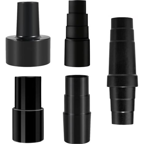 Kit d'adaptateurs de Tuyau d'aspirateur 5 pièces, Adaptateur Universel de Tuyau d'aspirateur, Outil électrique pour Outils électriques, scie Circulaire, scie à Table (1/5)
