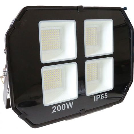 FARO LED SMD FARETTO SPOT FLOOD LIGHT LUCE FREDDA BIANCA 60W 100W 200W ESTERNO 200 Watt