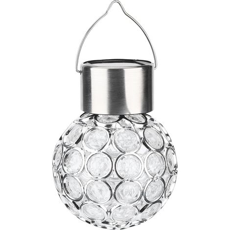 Ball Light Solaire suspendu LED - Pour Décoration de Jardin, Parc et Terrasse (2 pièces) (1/4)