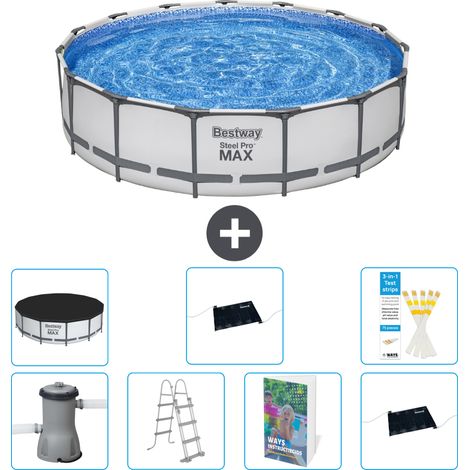 Bestway Steel Pro MAX Rund - 457x122 cm - 8-teilig S562