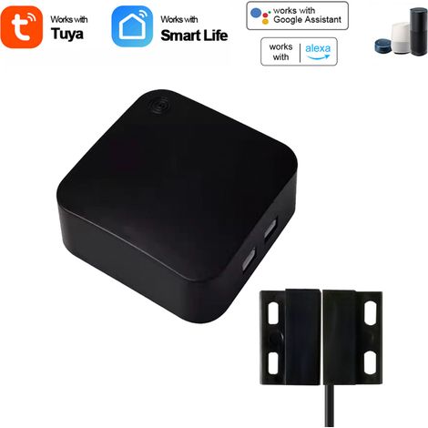 Contrôleur Intelligent Portail Garage WiFi Tuya Compatible Alexa Google Assistant Sans Hub Commande Appli Smart Life (1/5)