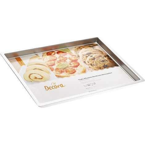 Decora 0062648 Teglia Professionale 30x40xh2,5cm Rettangolare Anodizzata (1/4)