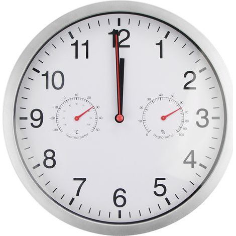 Horloge Electronique Horloge Murale Montre Murale Horloge Murale Blanc 10 Pouces (1/4)