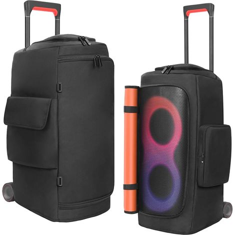 Lautsprechertasche kompatibel mit dem tragbaren JBL PartyBox 520 Lautsprecher, staubdichte Reiseschutzhülle für Outdoor-Partys mit Sichtfenstertaschen für JBL PartyBox (1/5)