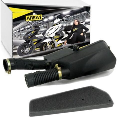 Boîte de filtre à air pour 50 cm3 4 temps avec roues de 12 " compatible avec Eurocka F22, Fifty, Trek ML05A, Xpress, GTR-B, Jet HT50QT, Matador, New Cute JJ50QT, Q-One, R8, Orcal Kite, Pulse Rhythm
