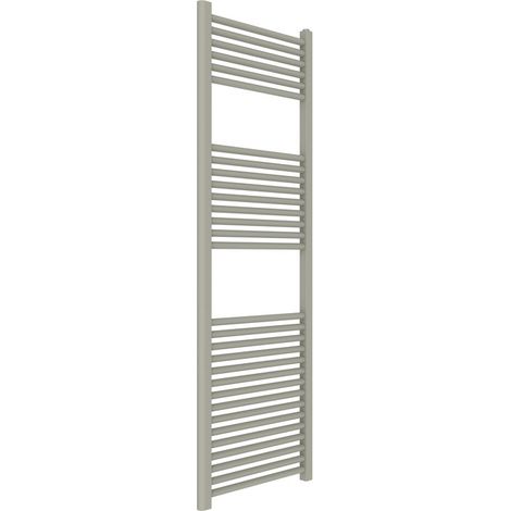 Radiateur sèche-serviettes hydraulique sable mat 150 x 50 cm Ercos Opera ASOPEF035605001500 H1500 L500 Z450 (1/4)