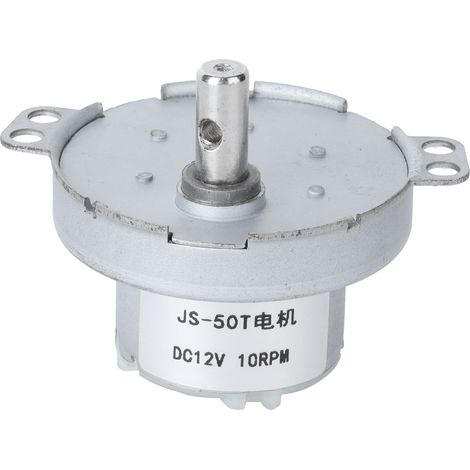 Accessoires pour moteur à réduction basse vitesse, couple élevé, microtransmission 12 V CC JS-50T (1/5)