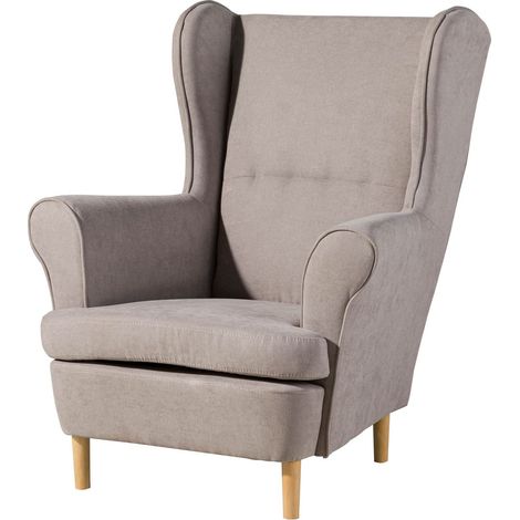 Ohrensessel 71x74x105 taupe SCANDI 110