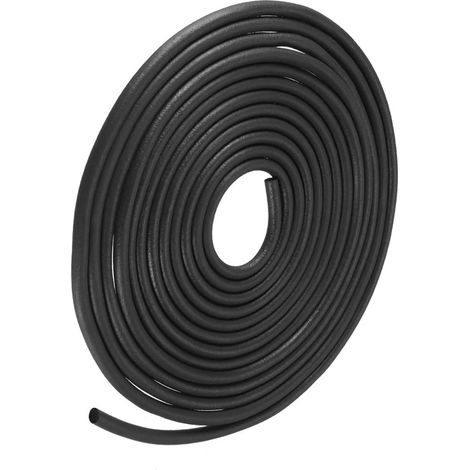 Bande Mousse Caoutchouc Intempéries Joint 5mm x 8m(d x l) Noir (1/5)