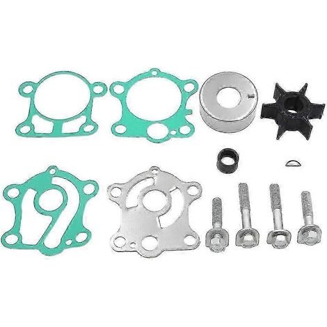 Kit de turbine de pompe à eau pour Yamaha 40/50 ch (84-94) 18-3429 6h4-w0078-00-00 Pro P50