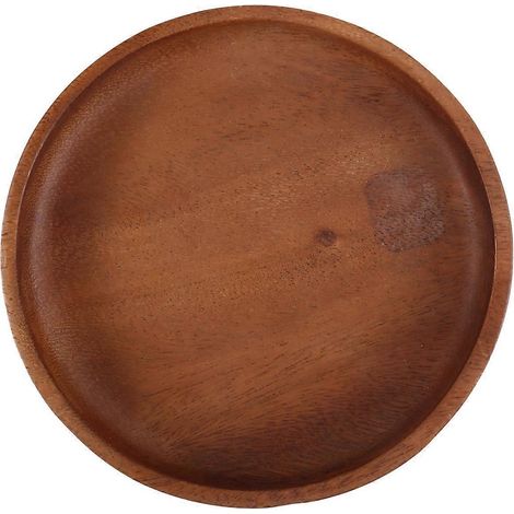 Plateau en noyer, plateau rectangulaire en bois massif pour fruits et desserts. (1/5)