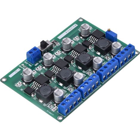 Module convertisseur d'alimentation à 4 canaux indépendants 3,3 V/5 V/12 V réglable (1/5)