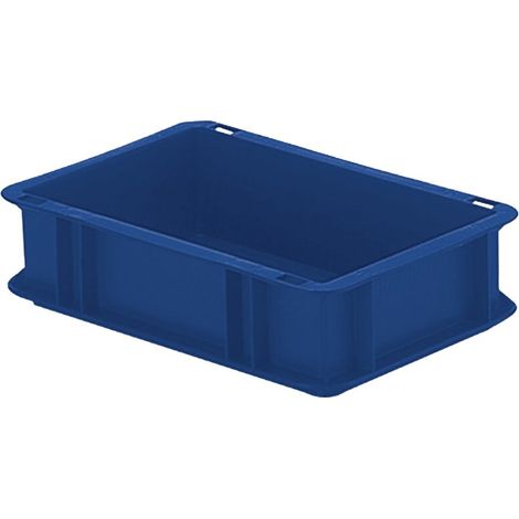 Transport-Stapelkästen, blau Maße in mm (BxTxH): 300 x 200 x 75
