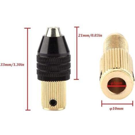 Petit réveil analogique à piles silencieux, sans tic-tac activable à la demande et doté d'une fonction snooze (noir). (1/3)