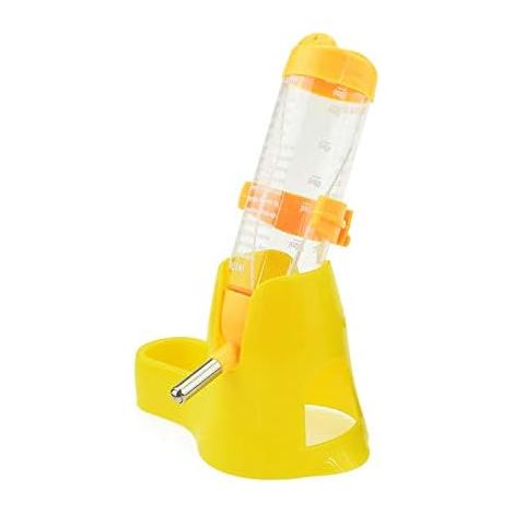 Ensemble distributeur automatique d'eau pour petits animaux (bouteille) - Accessoire pour animaux de compagnie - Joli et tendance (1/3)