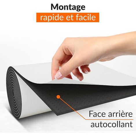 Mousse Protection Garage Mur Adhésive Noir Accessoires Auto (1/3)