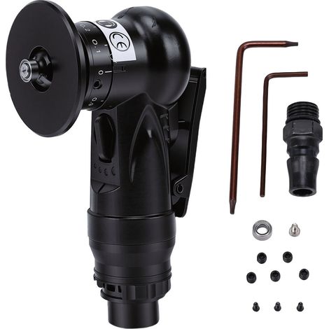 Outil chanfreinage à air portatif, machine ébavurage pneumatique angle droit 30000 tr/min pour bois