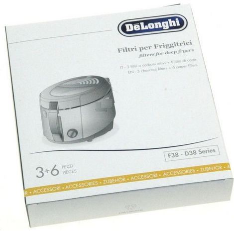 Kit de filtres pour Friteuse DELONGHI 5512510061