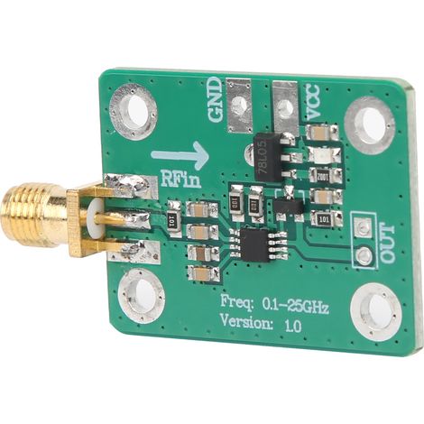 Détecteur logarithmique RF Module Mesure Puissance Signal 0.1-2.5GHz Contrôleur Sortie Log (1/5)