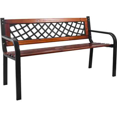 Linder Exclusiv Banco de jardín MC4412 118x52x74 cm