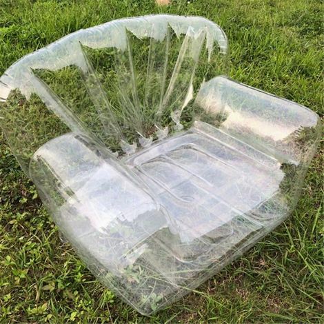 Canapé gonflable épais pour camping extérieur, fauteuil gonflable pour adulte (1/5)
