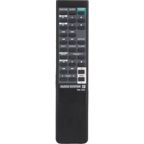 RMS33 Universalfernbedienung für HCDH801 MHCS30 Audiosystem - TV-kompatibel (1/5)