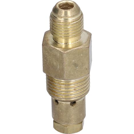 Soupape de régulation pour compresseur, laiton, droite, 1 entrée, 21x16x10 mm, pièce détachée 327 (1/5)