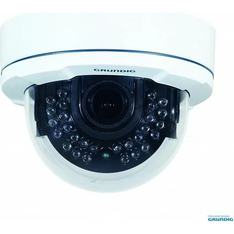 Grundig GCA-B4327D - 1/3" CCD Fixed Dome Camera 2.810.5mm ICR 28 IR LEDs WDR 700L