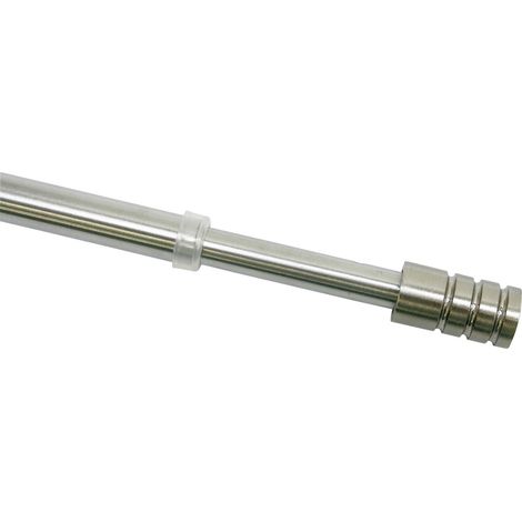 Gardinia Vitragestange Zylinder, Ø 10 mm, ausziehbar 40-65 cm Vitragestangen (1/2)